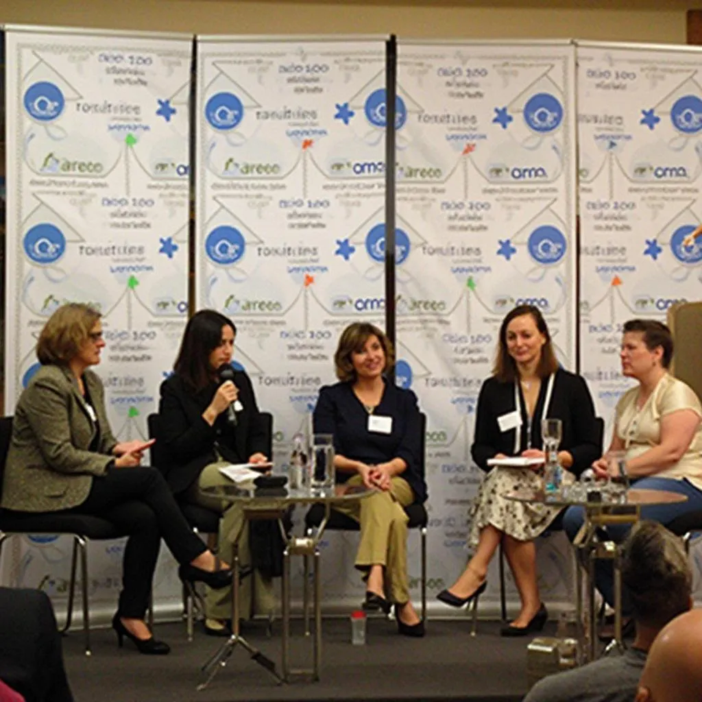 Panel de mujeres en tecnología
